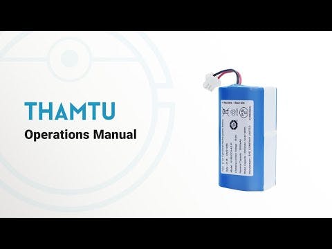 How to replace Thamtu's robotic vacuum cleaner battery?